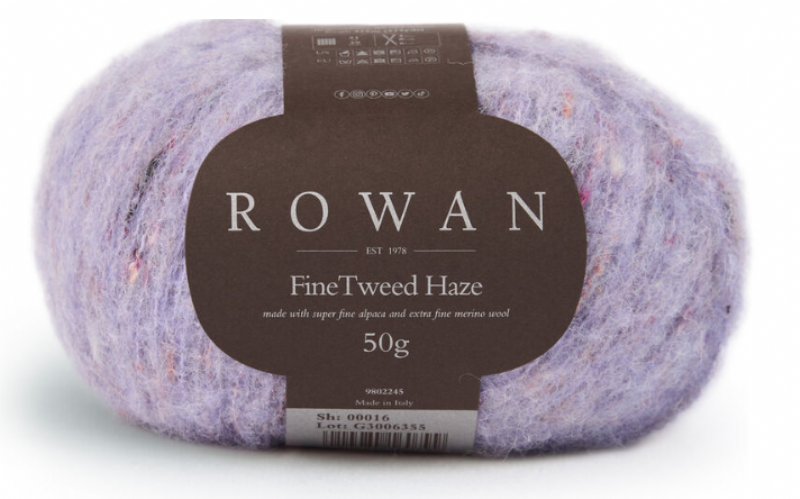 salg af ROWAN Fine Tweed Haze fv. 16